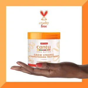 کرم تقویت کننده و ضد حرارت کنتو CANTU SHEA BUTTER GROW STRONG STRENGTHENING TREATMENT