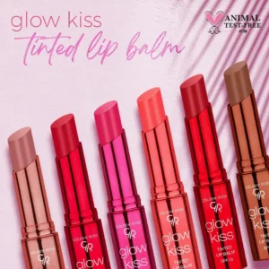 بالم لب رنگی گلدن رز SPF 15 مدل GLOW KISS TINTED