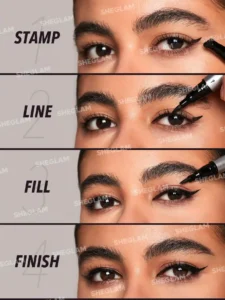 طرز استفاده از خط چشم استامپی شیگلم