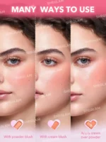 رژگونه کرمی و پودری شیگلم مدل CHEEK 2 CHEEK BLUSH - تصویر 3