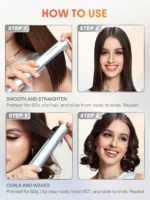 اتو مو مسافرتی شیگلم SHEGLAM TRAVEL BUDDY MINI HAIR STRAIGHTENER - تصویر 2