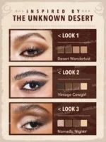 پالت سایه ۸ رنگ شیگلم مدل LIVE TO ROAM - تصویر 2