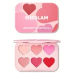 پالت رژگونه کرمی قلبی شیگلم مدل FLUSH CRUSH