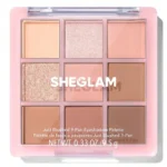 سایه 9 رنگ شیگلم مدل SHEGLAM JUST BLUSHED 9-PAN EYESHADOW PALLETE