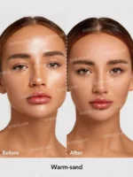 پنکک کنترل چربی شیگلم مدل LIGHT THROUGH OIL CONTROL POWDER - تصویر 3