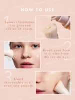 براش آرایش کرم پودر SKINFINITE شیگلم - تصویر 3