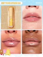 ست رژ لب مایع سه عددی مات و براق شیگلم مدل BEARS SHARE A SMILE - تصویر 2