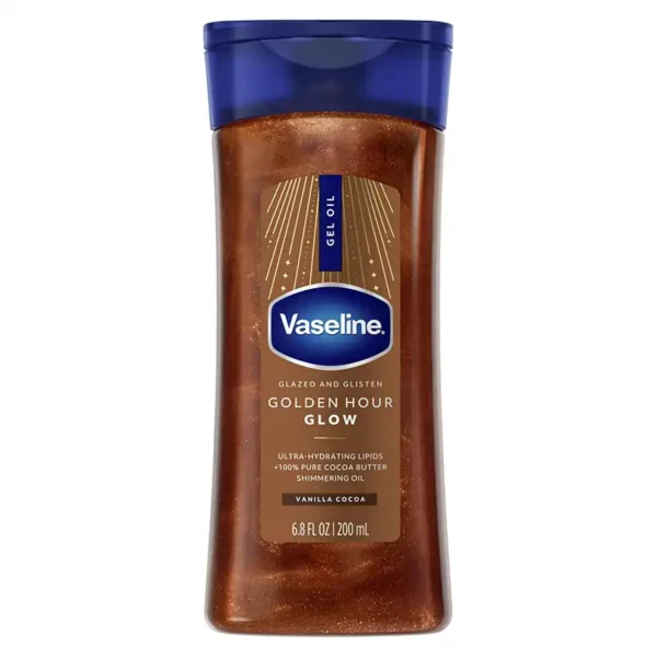روغن بدن شاین وازلین مدل VASELINE GOLDEN HOUR GLOW